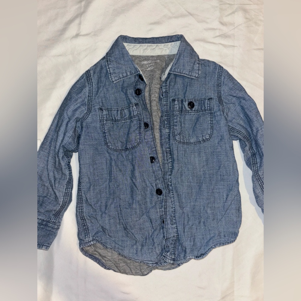 GAP Blue Jean Jacket Classic Denim Style